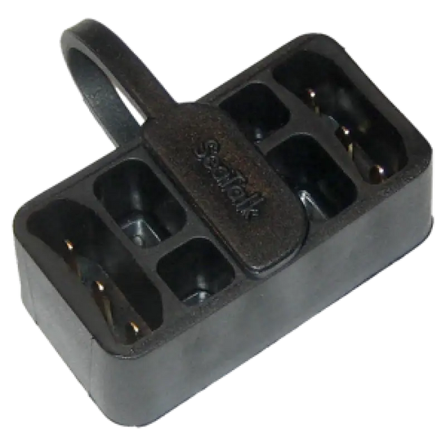 Black multi-slot charging dock for A06047 Gemeco St1 and St1 Adpt cables