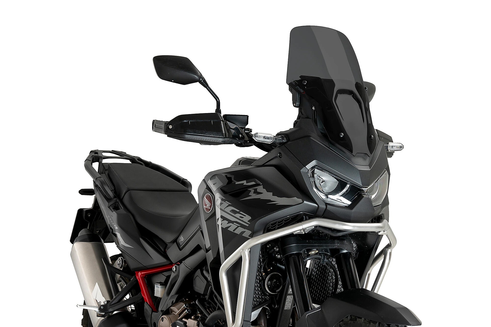 Puig Racing Windscreen Windshield/Windscreen 21395F - Smoke Touring Dark