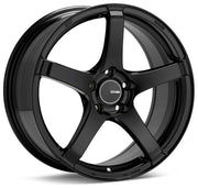 Enkei 476-880-6540BK Enkei Kojin 18x8 40mm Offset 5x114.3 Bolt Pattern 72.6mm Bore Dia Matte Silver Wheel