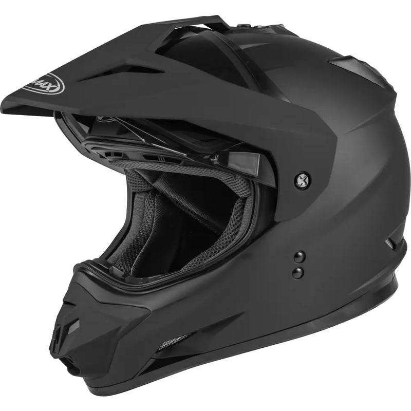 A11100077 Gmax Gm-11 Dual Sport Helmet Matte Black Xl