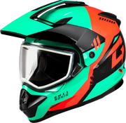 A11151176 Gmax Gm-11 Ronin Helmet Black/Aqua/Coral Lg - RV and Auto Parts