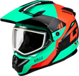 A11151177 Gmax Gm-11 Ronin Helmet Black/Aqua/Coral Xl - RV and Auto Parts