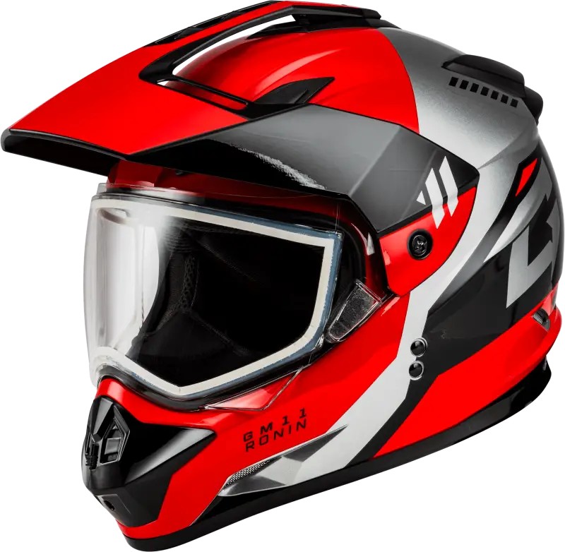 A1115157 Gmax Gm-11 Ronin Helmet Black/Red Xl - RV and Auto Parts