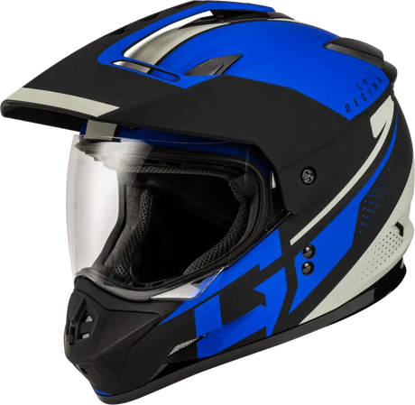A1116113 Gmax Gm-11 Decima Helmet Matte Black/Blue Xs - RV and Auto Parts