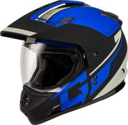A1116115 Gmax Gm-11 Decima Helmet Matte Black/Blue Md - RV and Auto Parts
