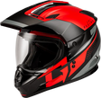 A11161203 Gmax Gm-11 Decima Helmet Black/Red/Grey Xs - RV and Auto Parts