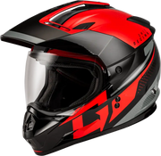 A11161204 Gmax Gm-11 Decima Helmet Black/Red/Grey Sm - RV and Auto Parts