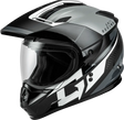 A1116453 Gmax Gm-11 Decima Helmet Black/Grey/White Xs - RV and Auto Parts