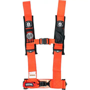 A115230OR 5pt Harness 3" Pads Orange Orange