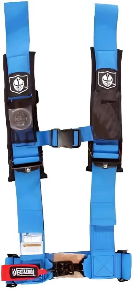 A115230VB 5pt Harness 3" Pads Blue Blue