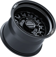 Black Raceline Omega wheel in Gloss Black finish, perfect for Omega Wheels collection