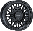 A13GB-57037 + 10 Raceline Omega 15x7 4/137 5 + 2 ( + 10mm) GloSS Black - Wheels