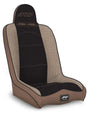 PRP Seats A140110-64 PRP Daily Driver High Back Suspension Seat (Two Neck Slots) - Tan / Black