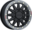 A14BG56560+74 Raceline Alpha Bdlk 15X6.5 6/139.7 (+74Mm)Black/Gunmetal - RV and Auto Parts