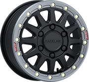 A14BG56560+74 Raceline Alpha Bdlk 15X6.5 6/139.7 (+74Mm)Black/Gunmetal - RV and Auto Parts