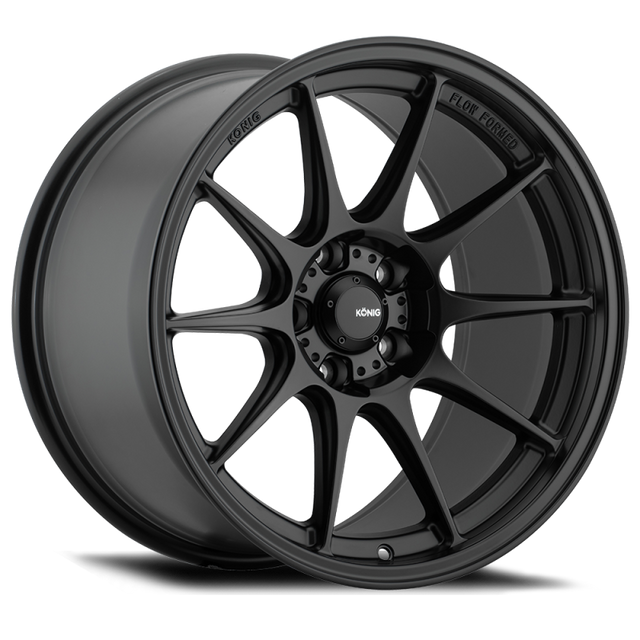 Konig Dekagram 18x9.5B 5x100 ET35 Semi-Matte Black - DK98510355