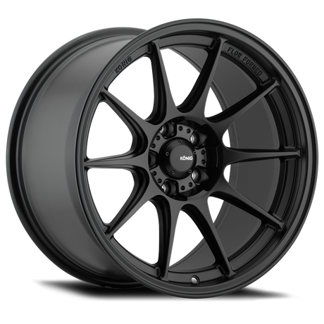 Konig Dekagram 19x9.5B 5x114.3 ET35 Semi-Matte Black - DKB9514355