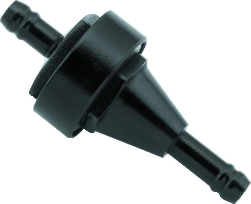 Bike Master 152402 BikeMaster 1/4in Inline Fuel Filter - Black - 152402