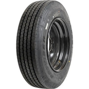 Black tire on wheel for A215H 8H19BV Taskmaster St215/75R17.5 trailer load