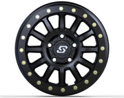 SEDONA A21B-57012+50 Sano Bdlk Wheel 15x7 5/4.5 6+1 (+50mm) Black