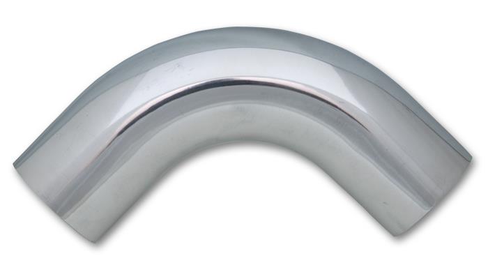Vibrant 2887 Vibrant 2.25in O.D. Universal Aluminum Tubing (90 degree bend) - Polished