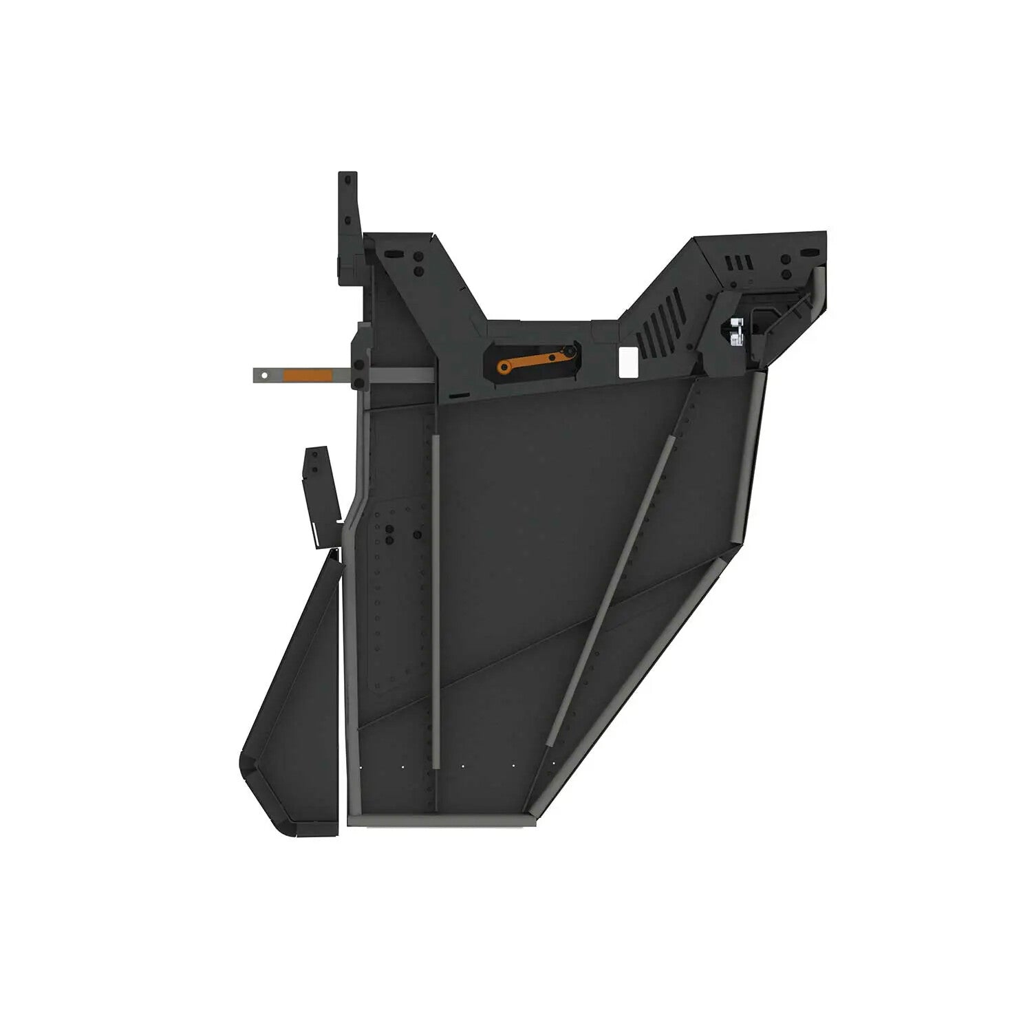Kolpin Doors - Steel Lower and Soft Upper Body 32010 - Rear Half