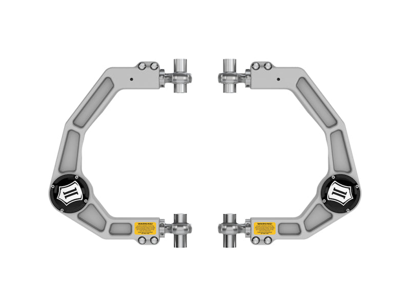 ICON 98523DJ ICON 21-23 Ford F150 Billet Front Upper Control Arms DJ Pro Kit - 98523DJ