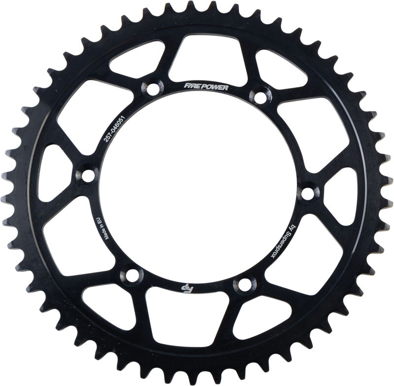 FPS-460-51-BLK Fire Power Rear Sprocket Steel 51T Blk