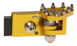 RFX Rear Brake Tip CNC Replacement Foot Controls FXRB 90100 99YL - Yellow Folding