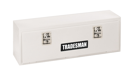Tradesman Steel Top Mount Truck Tool Box (60in.) - White - 86160