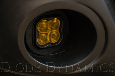 Diode Dynamics SS3 Type OB LED Fog Light Kit Sport - Yellow SAE Fog - DD6637