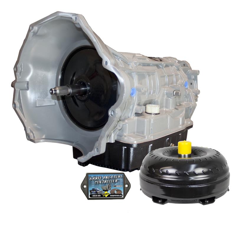 BD Diesel 1064264SS BD Diesel Transmission 2007.5-2018 Dodge 68RFE 4WD w/ Torq Force Converter Package - 1064264SS