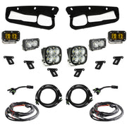 Baja Designs 448178 Baja Designs 21-22 Ford Bronco w/Steel Bumper S2 SAE Sportsmen Fog Pocket Light Kit - Amber