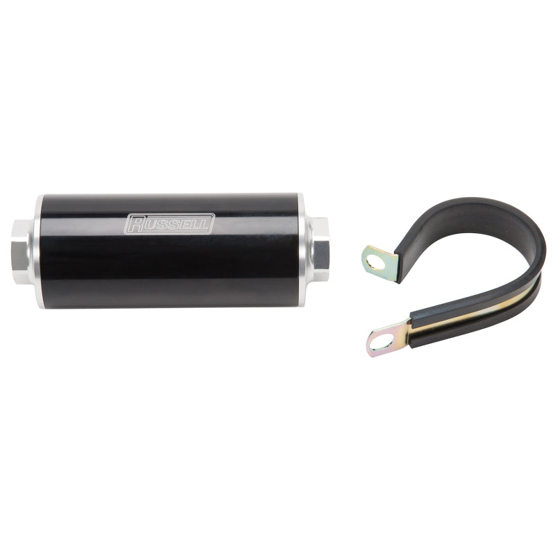Russell 649250 Russell Performance Anodized Aluminum (12in Length -10 male inlet/outlet) - 649250