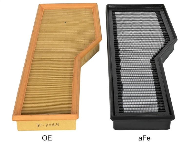 aFe 31-10069 aFe Magnum FLOW Pro DRY S OE Replacement Filter 04-08 Porsche 911 Carrera (997) H6 3.6L