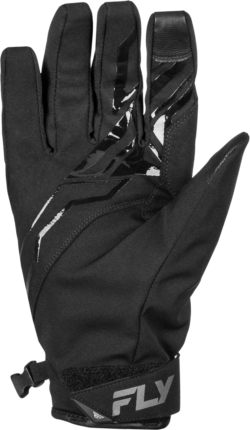 Title Gloves Grey/Black/Red 2x