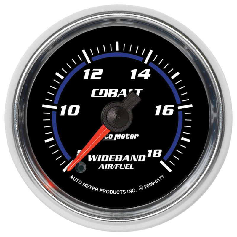 AutoMeter 6171 Autometer Cobalt 52mm Wideband Analog Air/Fuel Ratio Gauge - 6171