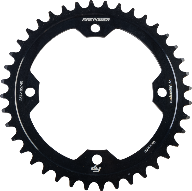 FPS-1857-40-BLK Fire Power Rear Sprocket Steel 40T Blk