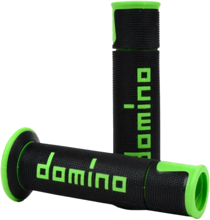 A450 Road Racing Grips Green/Black Pair