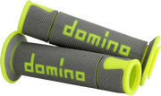 A450 Road Racing Grips Grey/Flo Yellow Pair
