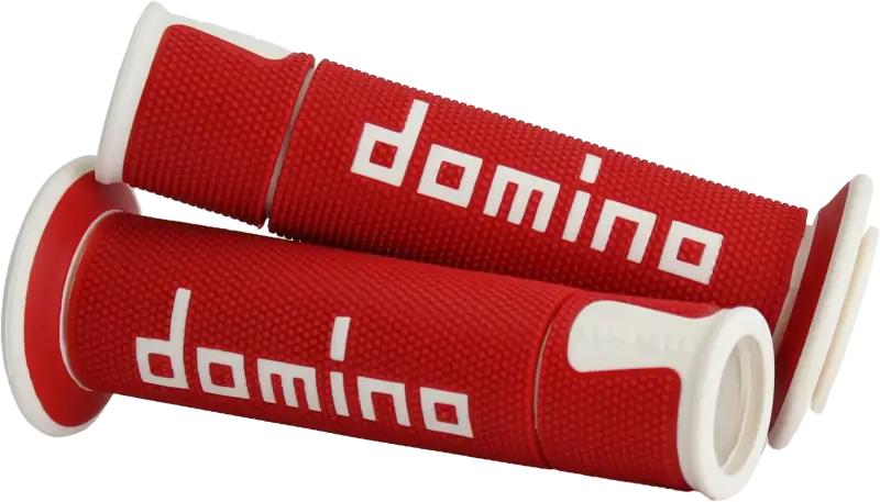 A450 Road Racing Grips Red/White Pair