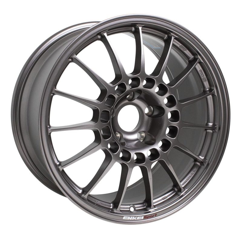 Enkei 514-895-6538DS Enkei RCT5 18x9.5 5x114.3 38mm Offset 70mm Bore Dark Silver Wheel