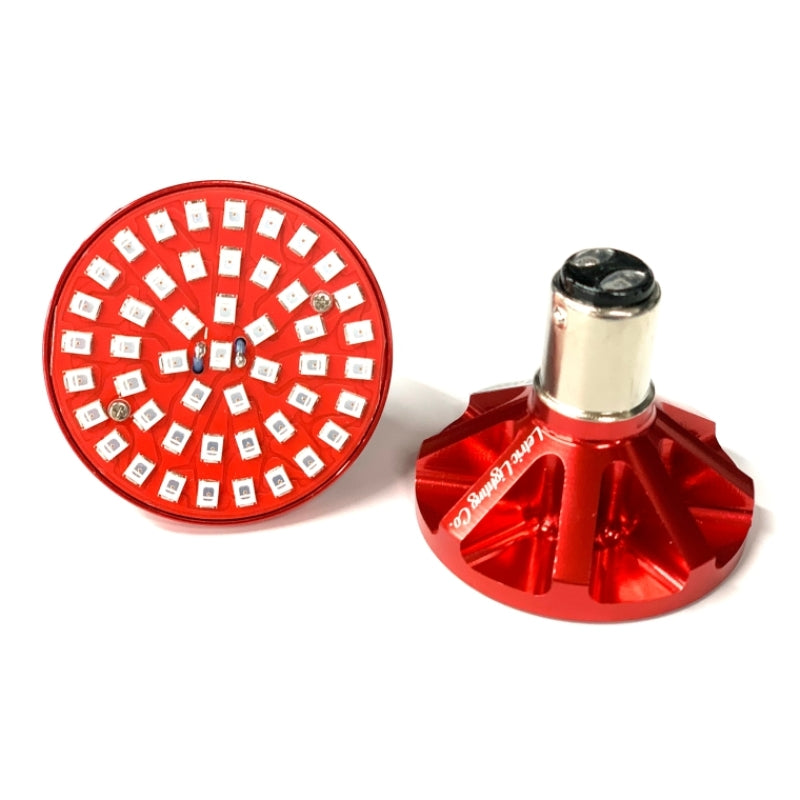 Letric Lighting LLC-P7SRA Letric Lighting Prem Bllt Styl Swtchbcks Red