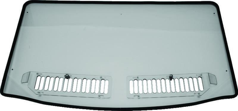 QuadBoss 375093 QuadBoss 15-18 Polaris Ranger 570 Full-Size Full Vented Windshield - 375093