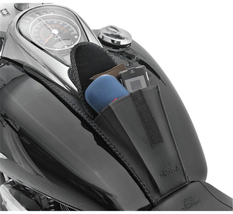 Mustang Motorcycle 93316 Mustang 05-08 Suzuki VL800 Volusia, Boulevard C50 Tank Bib - Black