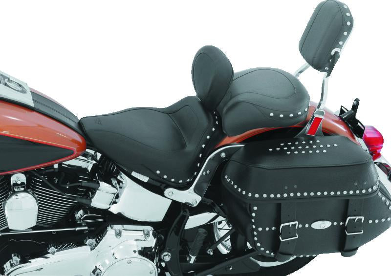 Mustang Motorcycle 75851 Mustang 04 Suzuki VZ1600 Marauder, 04-05 Boulevard M95 Sport Touring 2PC Seat - Black