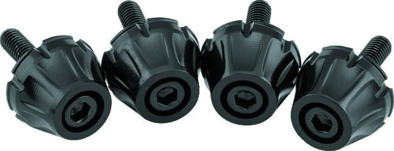 Kuryakyn 5722 Kuryakyn Windshield Screws FLTR Black - 5722