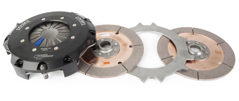 Clutch Masters 08520-TD7R-S Clutch Masters 17-18 Honda Civic Type R 6 Speed FX725 Ceramic Twin-Disc Street/Race Clutch Kit