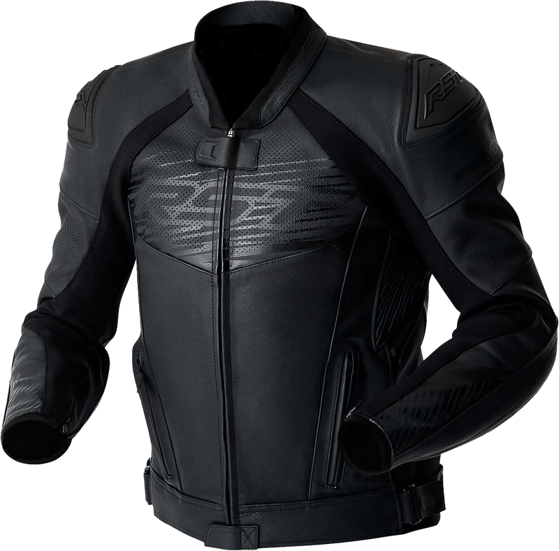 Tractech Evo D3o Jacket Black Leather 2x