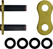 RK Excel 525 XRE Gold Drive Chain GB525XRE-RL - Gold Master Link GB525XRE Rivet